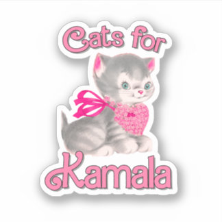 Pegatina Gatos para Kamala
