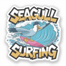 Gaviota surfista invernal, Gaviota surfeando, Gavi