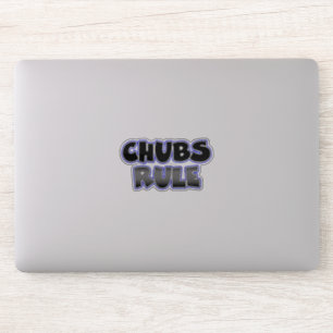 Pegatina Gay Chubby Chaser Chubs Rule