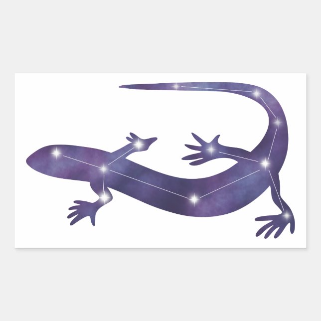Pegatina Gecko Constellation (Anverso)