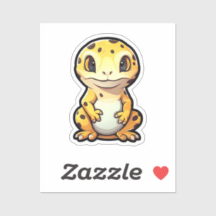 Pegatina gecko personalizado