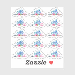 Pegatina Gemas de cristal de bohemia rusas flecha gitana pl