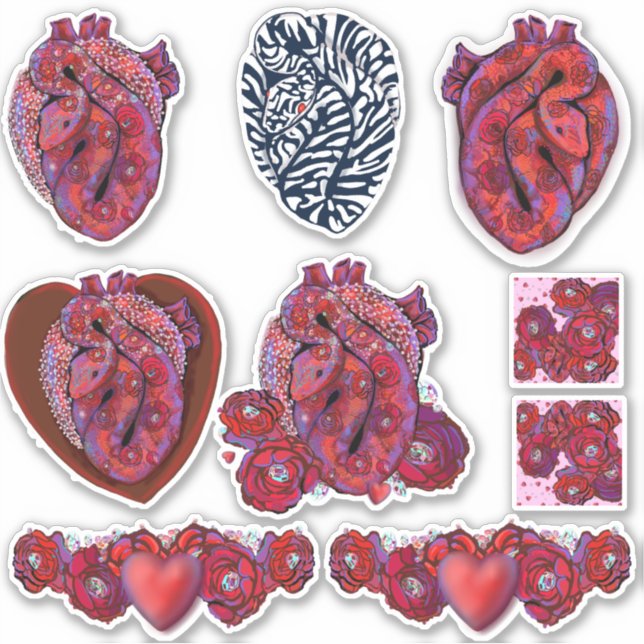 Pegatina Gemstone Viper y sus amigos (Anverso)