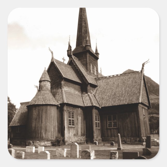 Pegatina Genealogía Gótica Grave Yard Stones (Anverso)