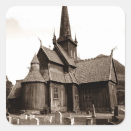 Pegatina Genealogía Gótica Grave Yard Stones