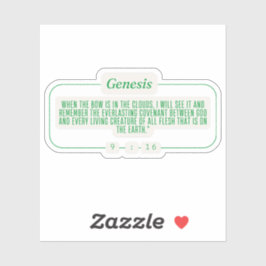 Pegatina Génesis 9:16