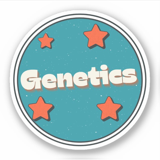 Pegatina Genética (Anverso)