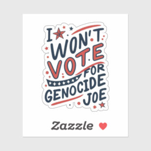 PEGATINA GENOCIDE JOE