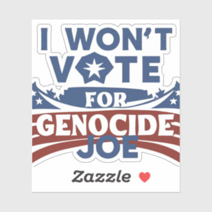 PEGATINA GENOCIDE JOE