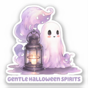 Pegatina Gentiles Espíritus de Halloween