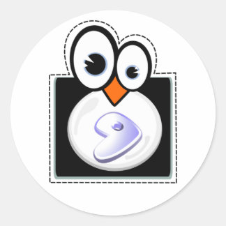 Pegatina Gentoo Linux Penquin