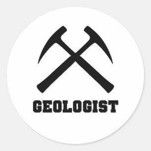 Pegatina geólogo