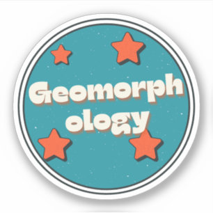 Pegatina Geomorfología