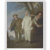 Georges Seurat - Los comediantes italianos