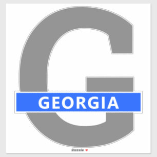 Pegatina Georgia