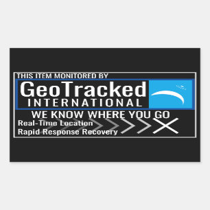 Pegatina GeoTracking