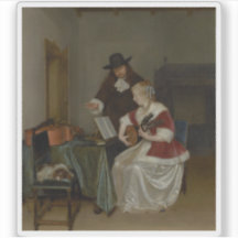 Gerard ter Borch - La lección de música