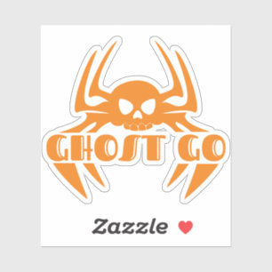 Pegatina Ghost Go Spooky Season