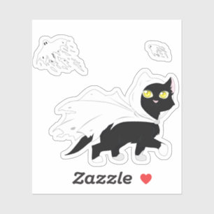 Pegatina Ghost Kitty