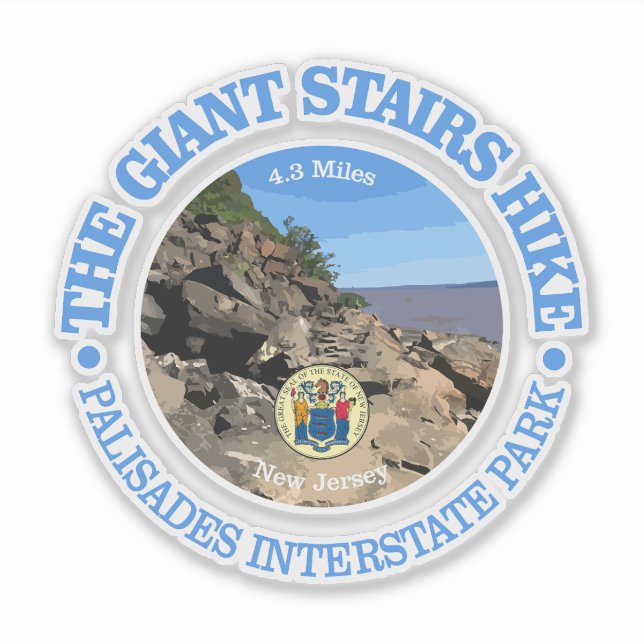 Pegatina Giant Stair's (rd) (Anverso)