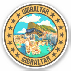 Pegatina Gibraltar
