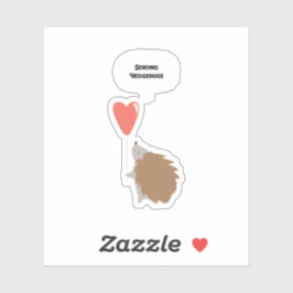 Pegatina Gift for Him Valentine Animal Love Quote Art