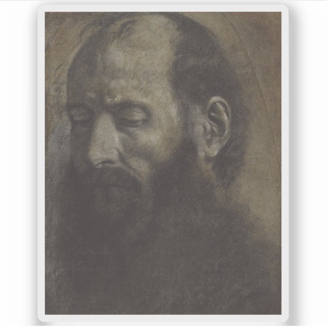 Pegatina Giovanni Girolamo Savoldo - Saint Paul (Anverso)