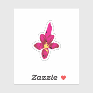 Pegatina Girly Design, Light Gold, Purplish Red