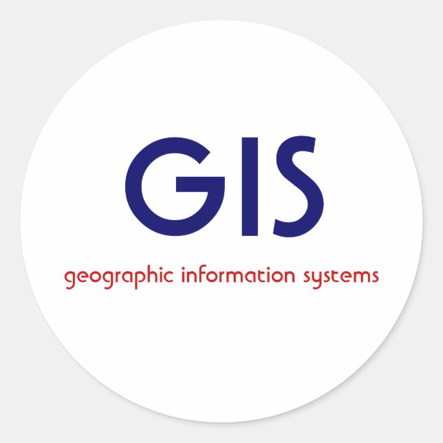 Pegatina GIS (Anverso)