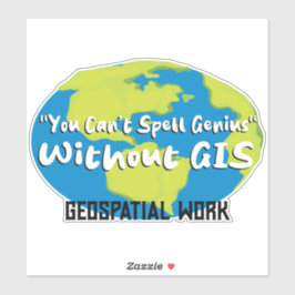 Pegatina GIS/Surveyor Sticker - fun label