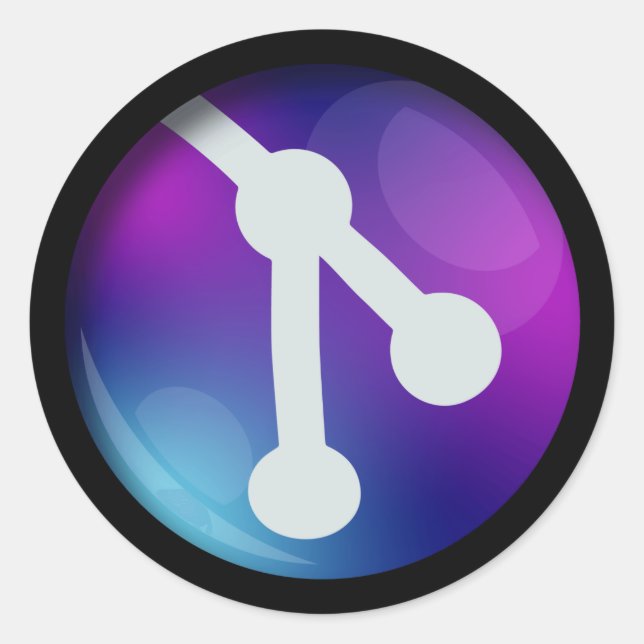 Pegatina GitLens (Anverso)