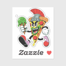 Gladiator Pizza Slice Italiano Brainrot