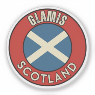 Pegatina Glamis, Escocia