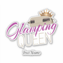 Glamour Queen Camping con caravanas vintage