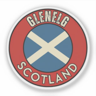Pegatina Glenelg, Escocia