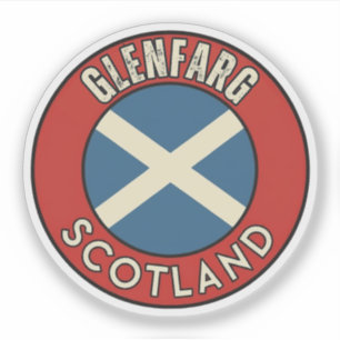 Pegatina Glenfarg, Escocia