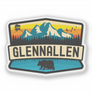 Pegatina Glennallen, Alaska