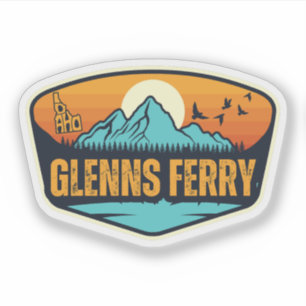 Pegatina Glenns Ferry, Idaho