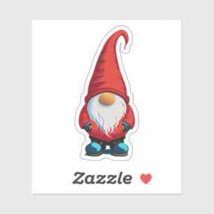 Pegatina Gnome Cute Garden