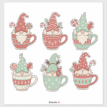 Gnomos de Navidad Acogedores en Tazas: Estética Na