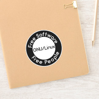 Pegatina GNU/Linux