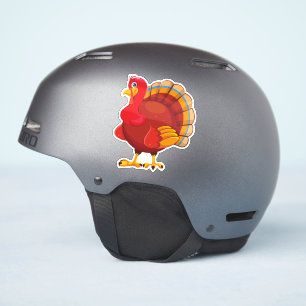 Pegatina Gobble Gobble Hasta Que te Tambalees Divertido Día