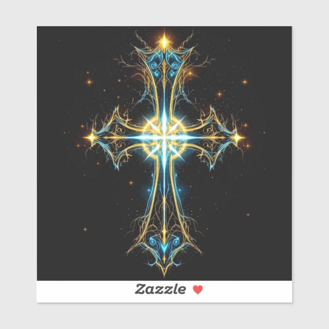 Pegatina God and Jesus  (Hoja)