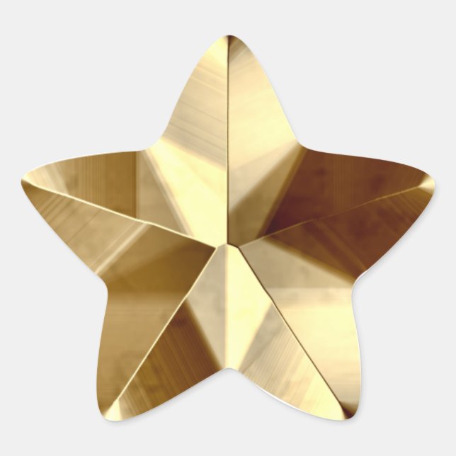 Pegatina Gold Star (Anverso)