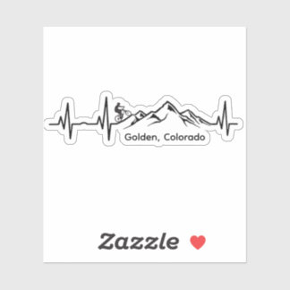 Pegatina Golden MTB Vinyl Sticker