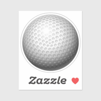 Pegatina Golf Ball Close-up Sports