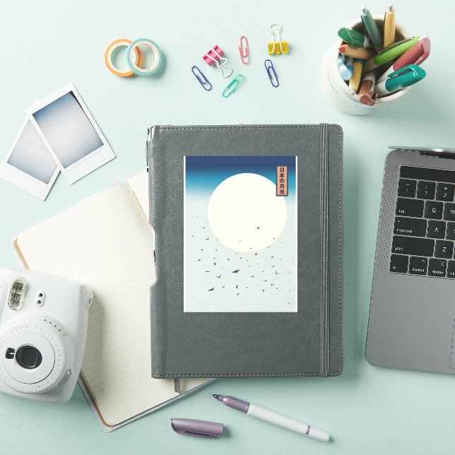 Pegatina golondrinas de Japón (Funda para iPad)