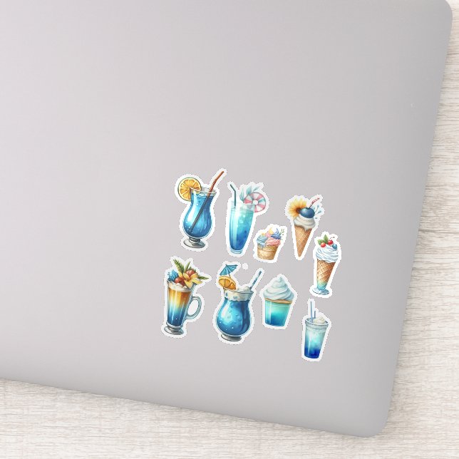 Pegatina Golosinas de Verano (Detalle)