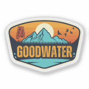 Pegatina Goodwater, Alabama