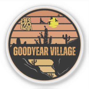 Pegatina Goodyear Village, Arizona